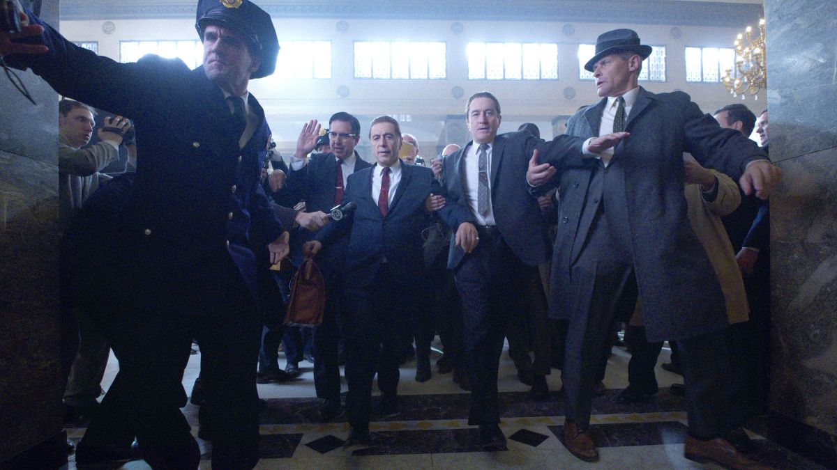 The Irishman Official Trailer Mobbed Up With Robert De Niro Joe Pesci And Al Pacino Cnn