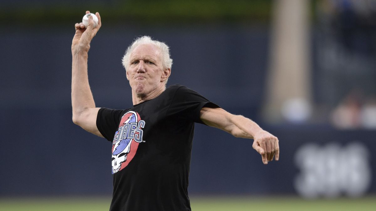 NBA legend Bill Walton will call his first MLB game