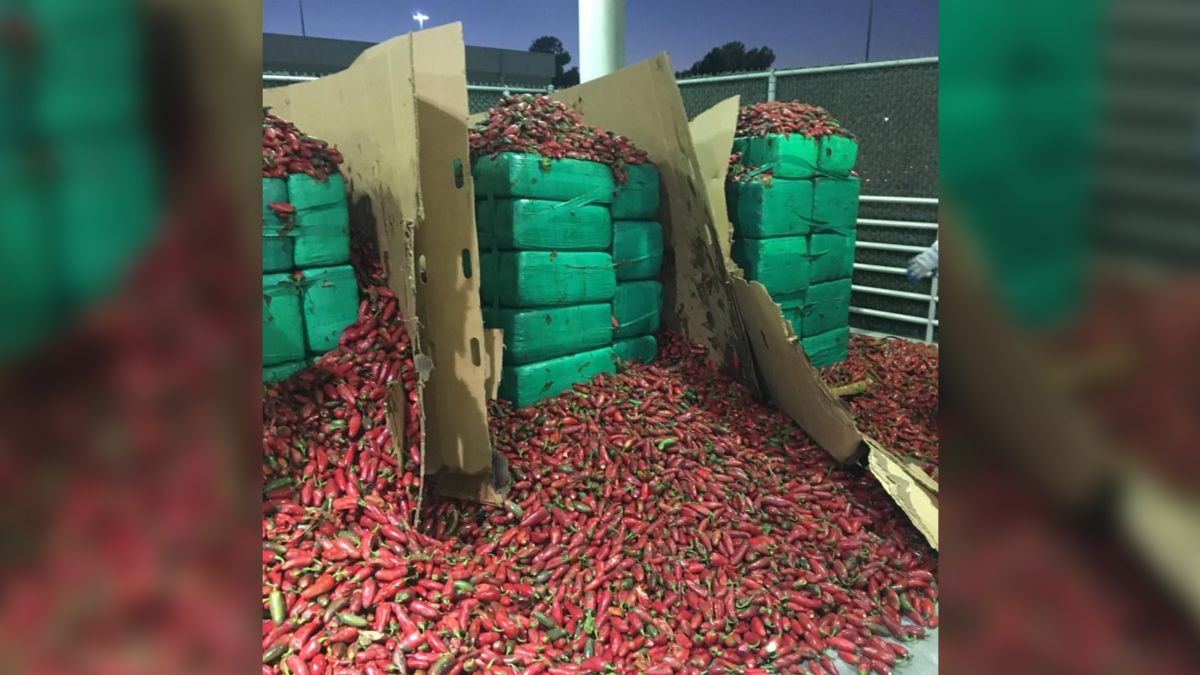 Nearly 4 tons of weed discovered inside a shipment of jalapeños CNN
