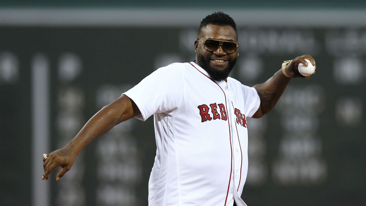 David Ortiz throws out first pitch at Fenway Park, surprises crowd 3 months  after he was shot - ABC News