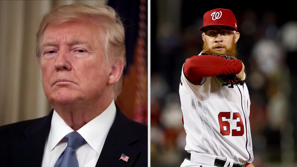 Nationals' Sean Doolittle rejects White House invite: 'Just can't go