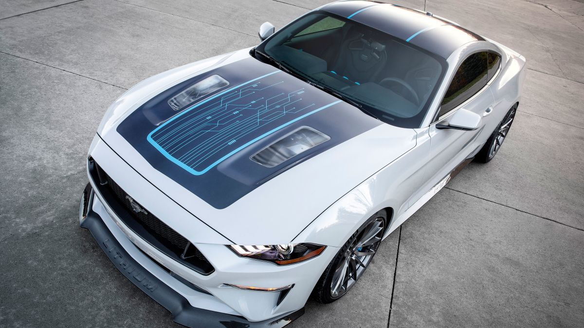 Ford Reveals Electric Mustang Lithium With 900 Horsepower Cnn