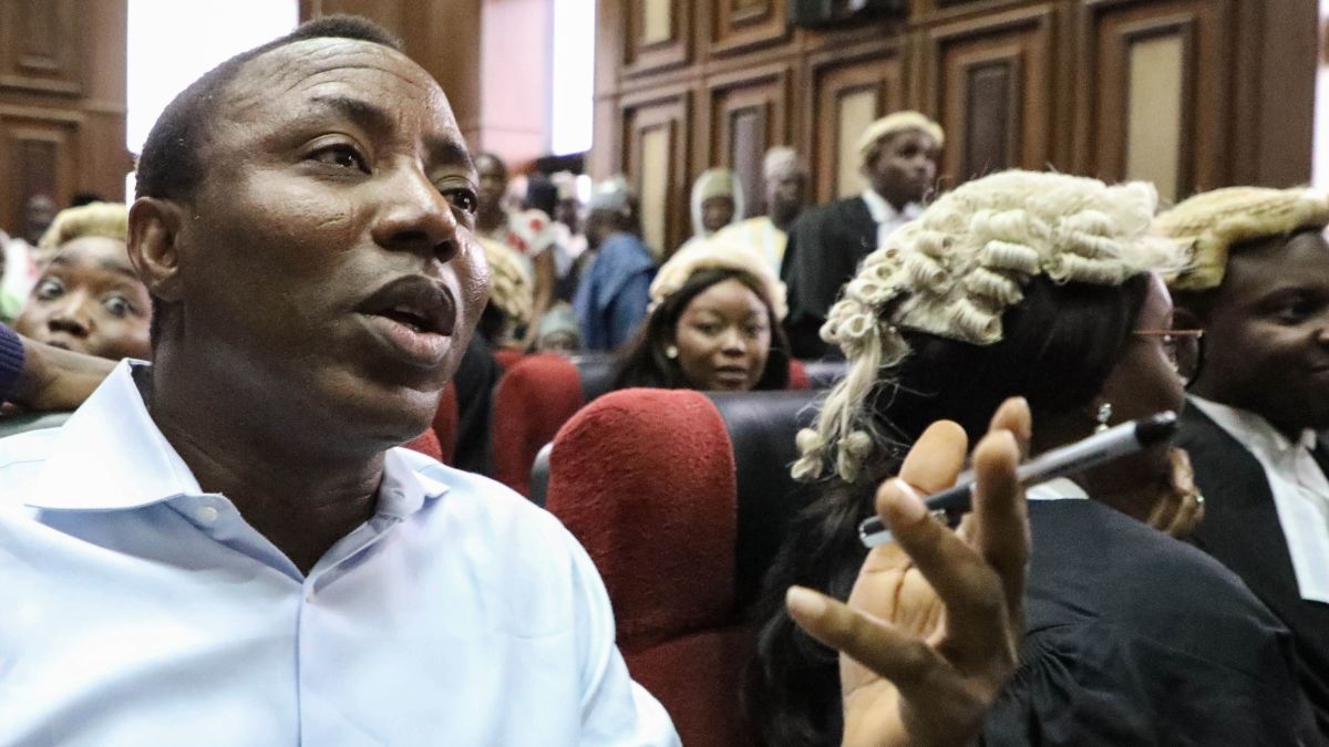 Omoyele Sowore New York Based Journalist Detained By Nigeria S Security Forces Cnn