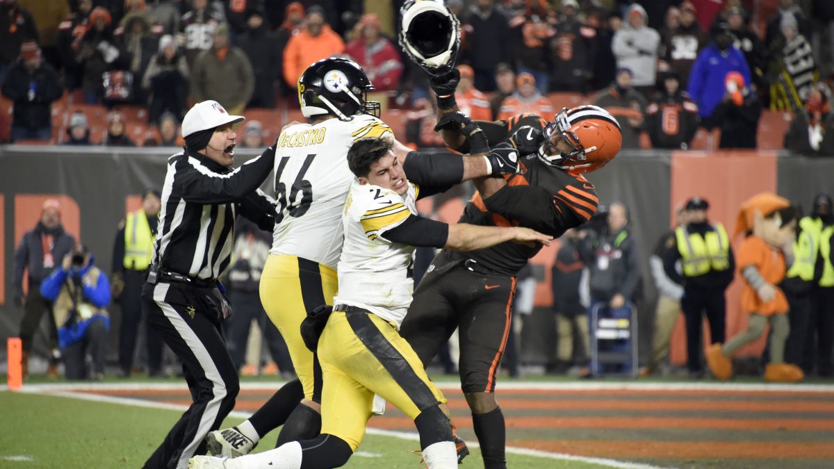 It's Really A Rivalry Now': Pittsburgh Steelers And Cleveland Browns Meet  Sunday In First Matchup Since On-Field Brawl - CBS Pittsburgh