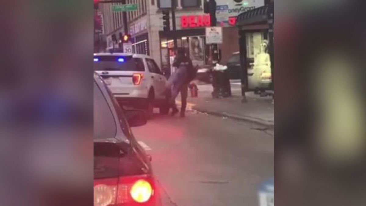 A Chicago Police Officer Is On Desk Duty After Video Of Him