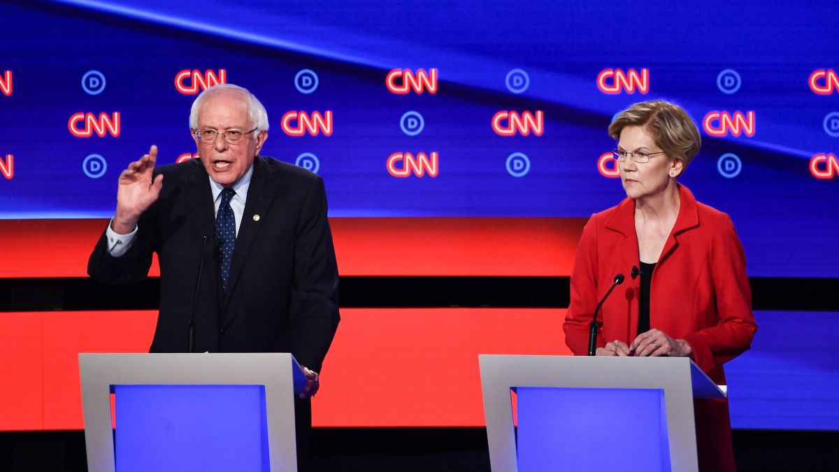 Bernie Sanders Told Elizabeth Warren In Private 18 Meeting That A Woman Can T Win Sources Say Cnnpolitics