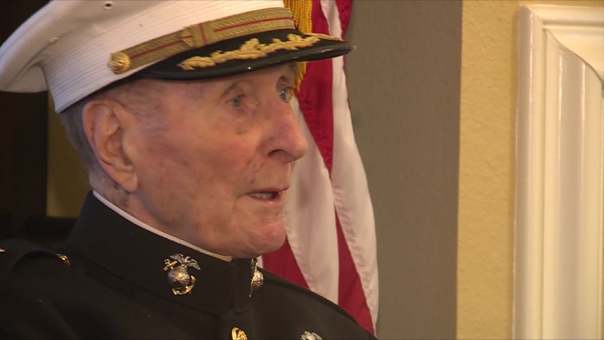 WWII veteran gets heartwarming Valentine's day gift from local students