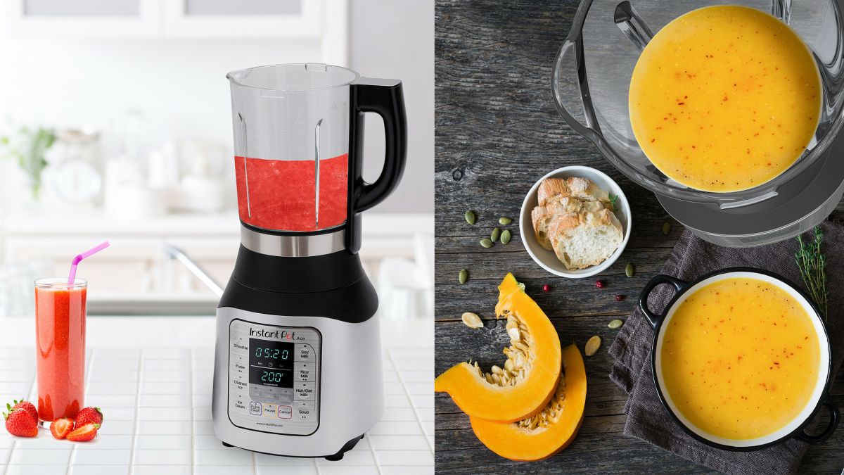 The $99 Instant Pot Ace Blender Blends Frozen Ingredients and Cooks Hot  Foods