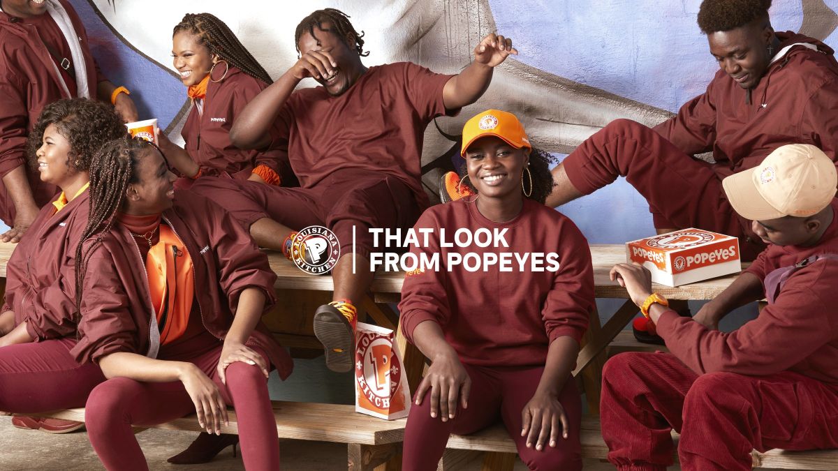 Popeyes launched a clothing line that 