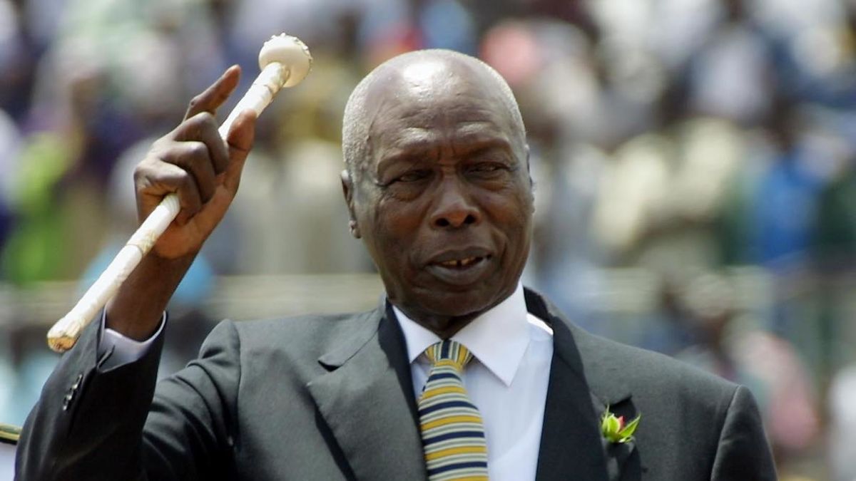 Image result for Kenya longest serving president, Daniel Moi dies at 95"
