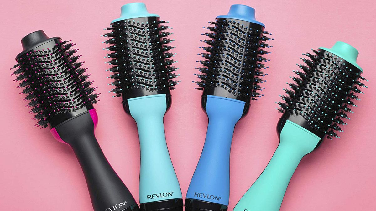 revlon hair dryer brush mint