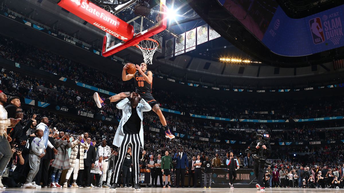 Aaron Gordon says he'll do the dunk contest if this one thing