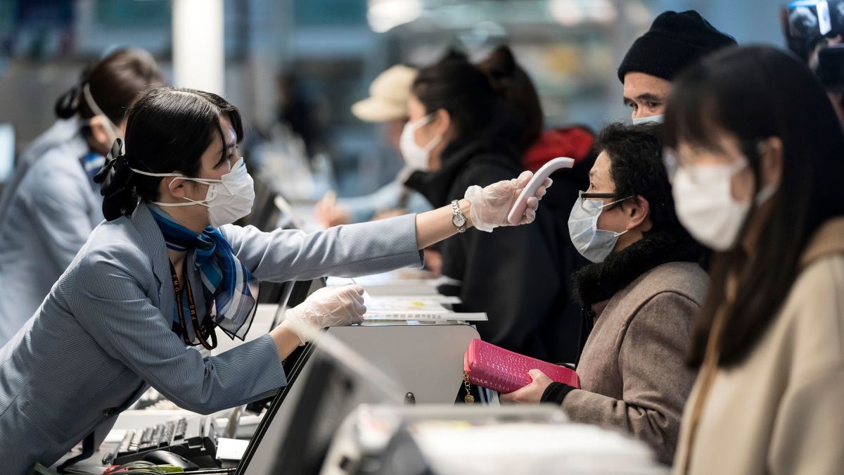 US airport temperature checks have not caught any cases of