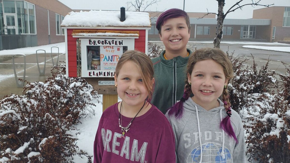 People Are Stocking Little Free Libraries With Food And Goods