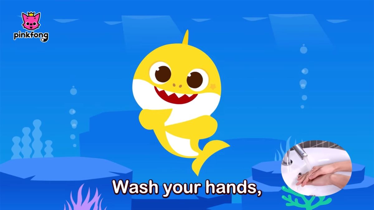 Baby Shark Wants You To Wash Your Hands Doo Doo Doo Doo Doo Cnn