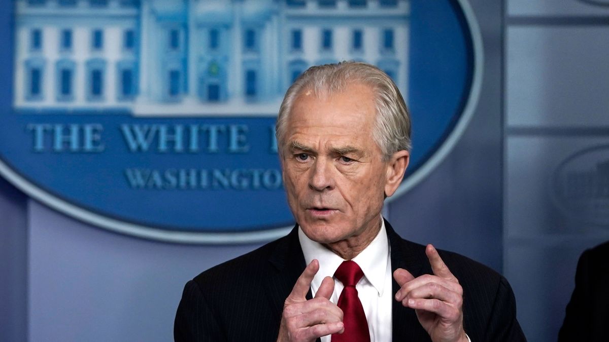 man speaking in white house briefing room