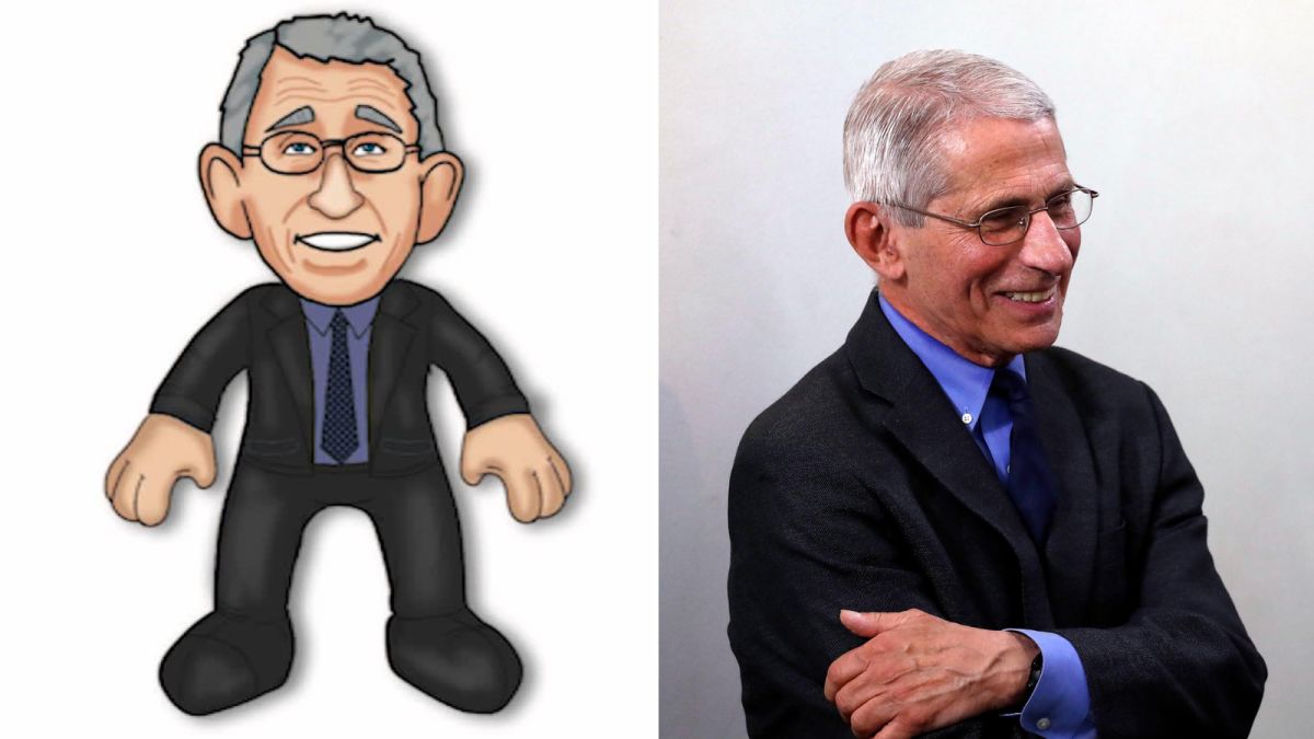 dr fauci stuffed animal