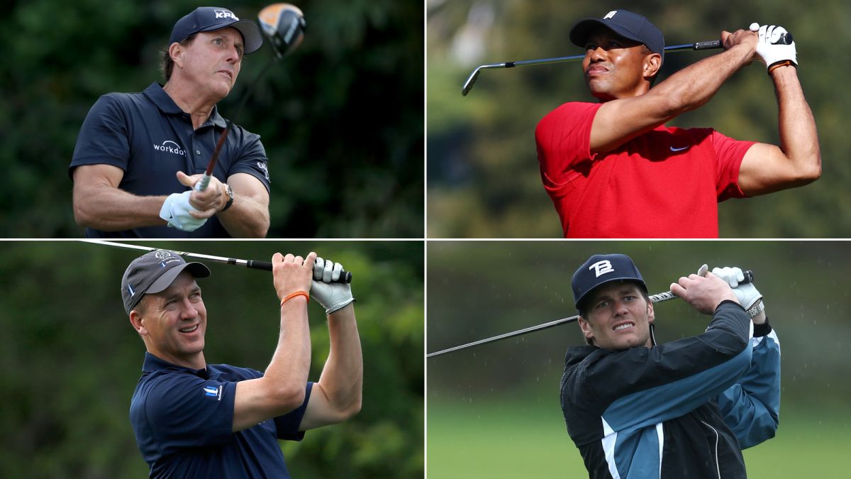 Tiger Woods Phil Mickelson Tom Brady And Peyton Manning Are Set To Play A Golf Match For Covid 19 Relief Cnn