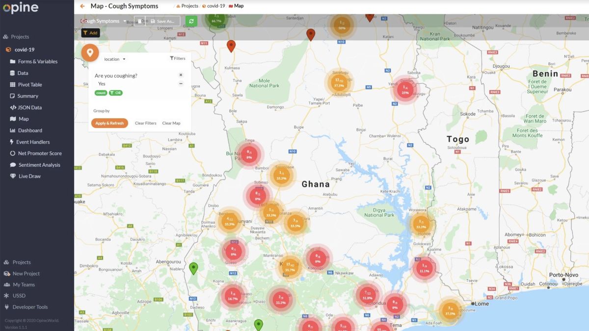 This Tech Company Is Tracking Coronavirus Symptoms And Hotspots In