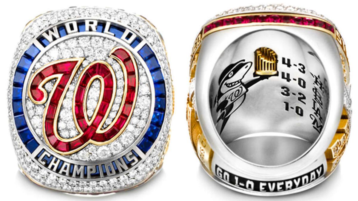 The Washington Nationals unveiled its 2019 World Series