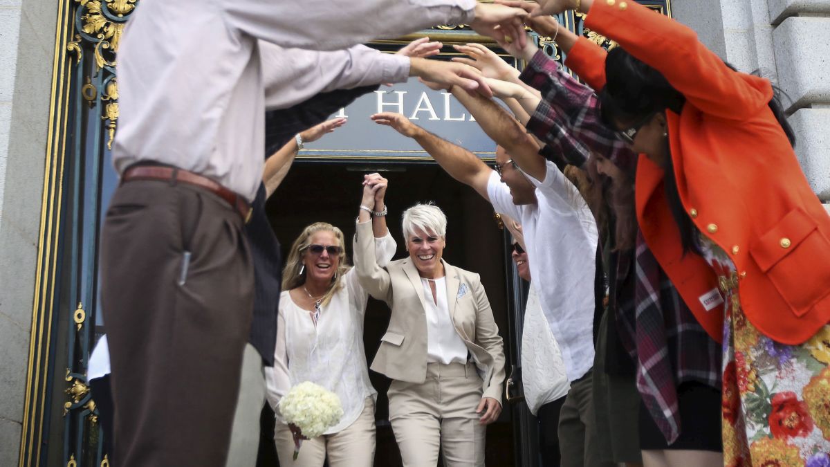 Same-sex weddings have boosted economies by $3.8 billion since legalization CNN Business photo
