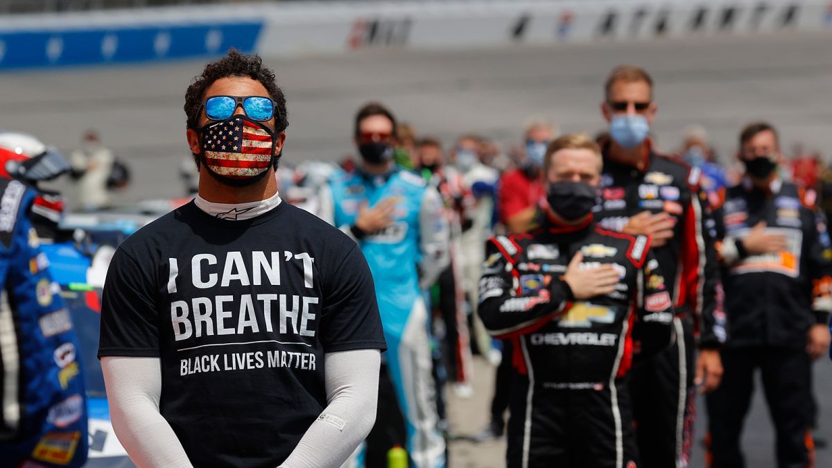 Nascar Legends Voice Support For George Floyd Protests Cnn