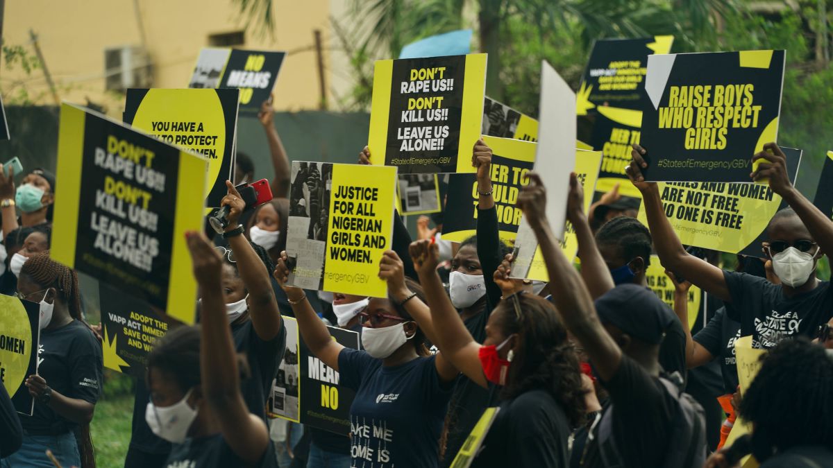 Nigerian women take to the streets in protests against rape and ...