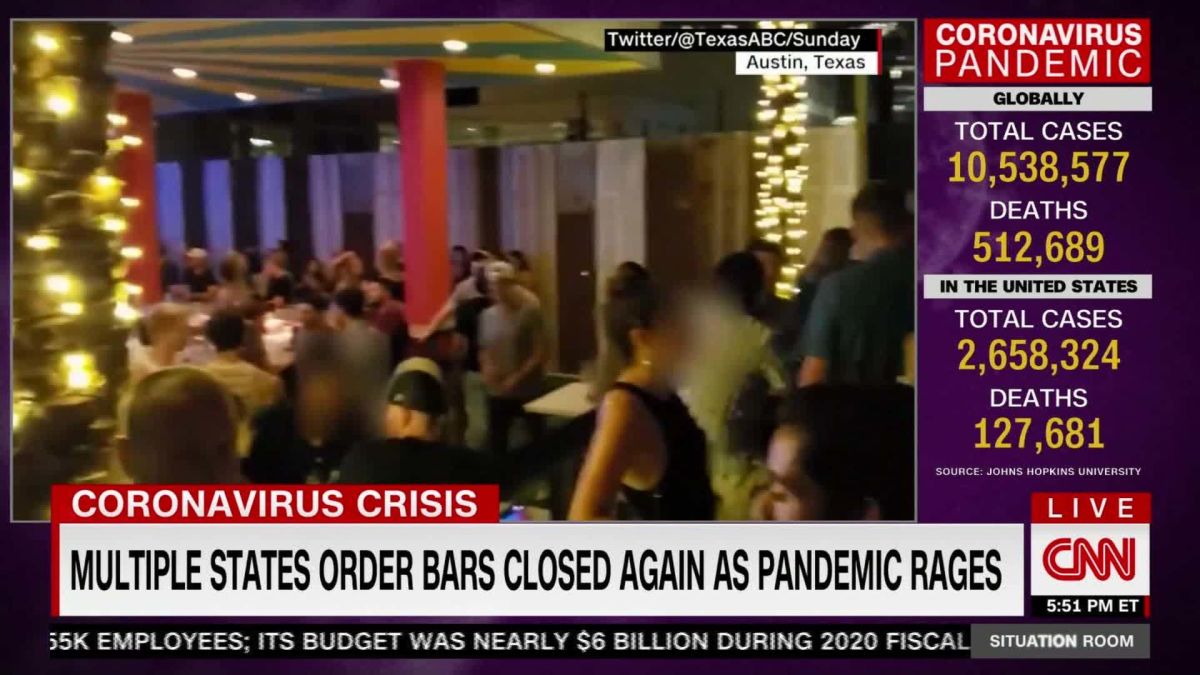 Bars Coronavirus Risk Cnn Video