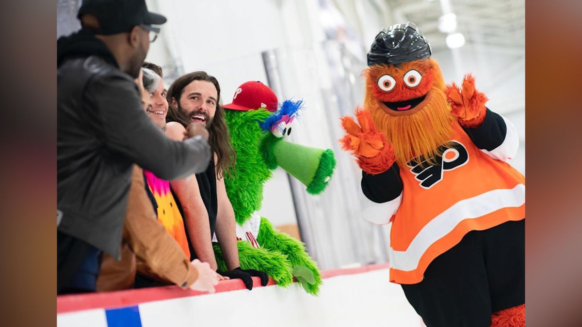 Queer Eye guys give Gritty a makeover - Outsports