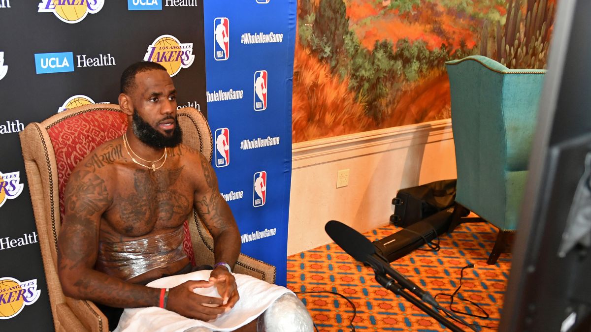 LeBron James shows off presidential suite from inside the NBA Bubble