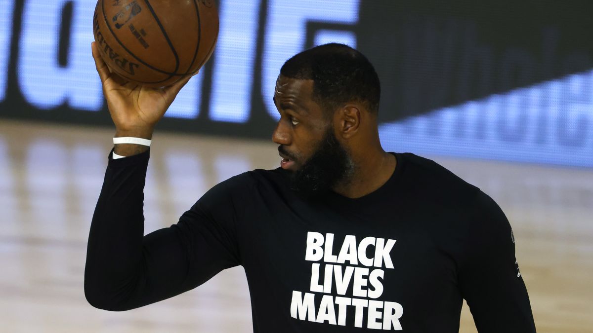 is lebron james african american