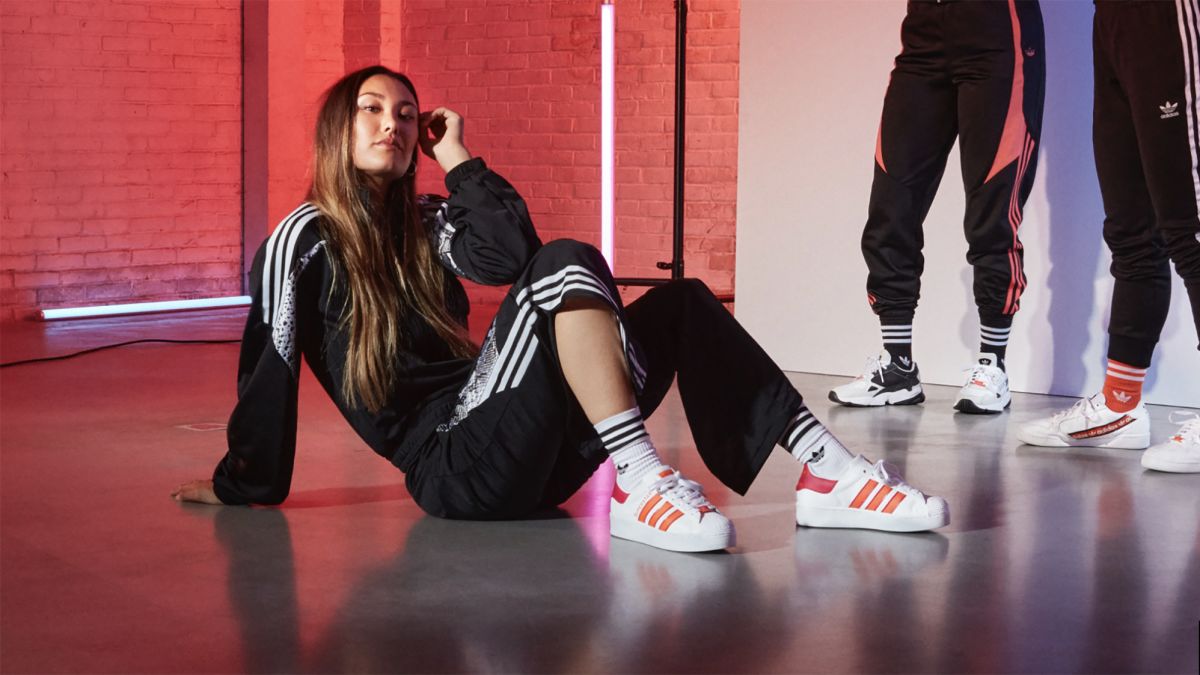 adidas crew neck tracksuit