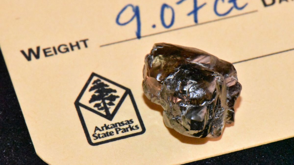 Arkansas man finds 9 carat diamond at Crater of Diamonds State Park. | CNN