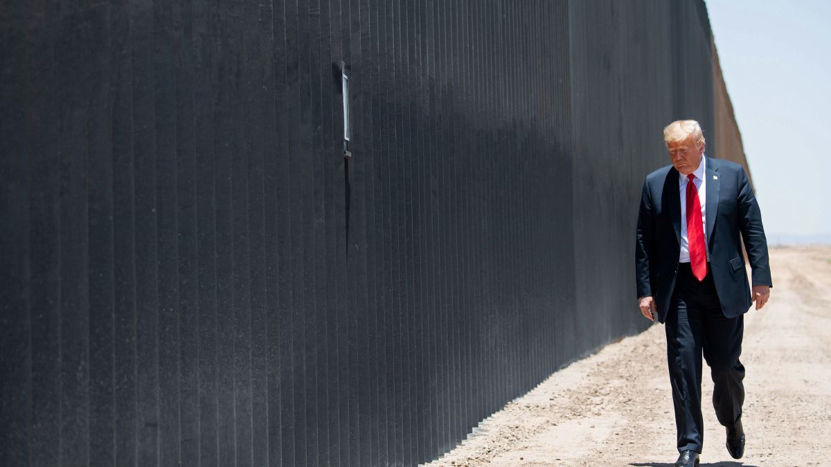 More Than 80 Miles Of Us Mexico Border Wall May Be Painted Black In Texas After Trump Push Cnnpolitics