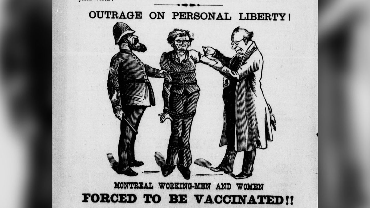 Anti-vaxxers use century-old arguments in Covid-19 pandemic -