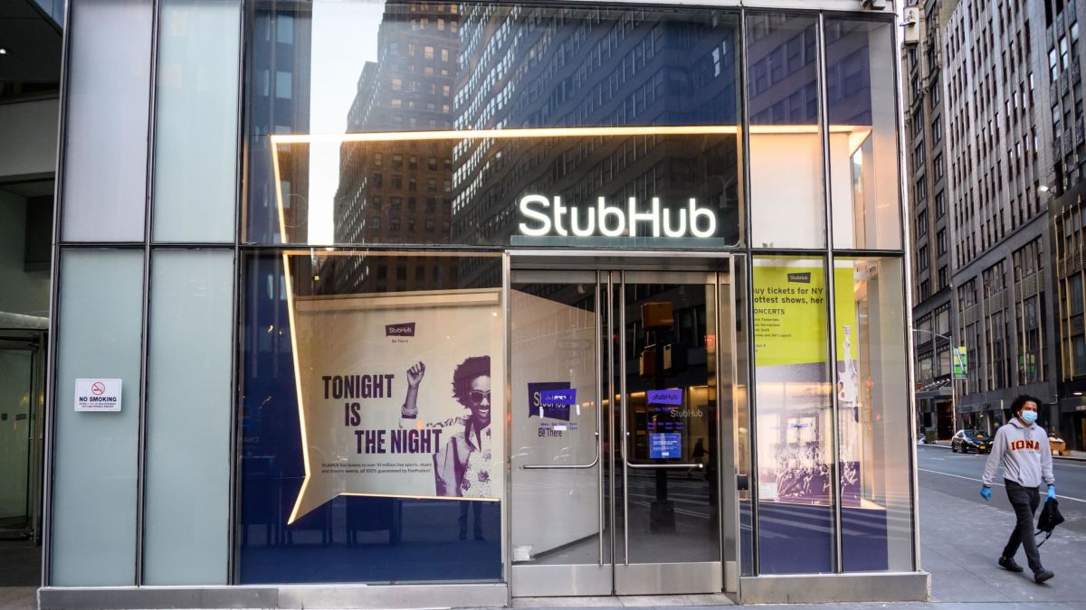 to sell StubHub to Viagogo for about $4 billion