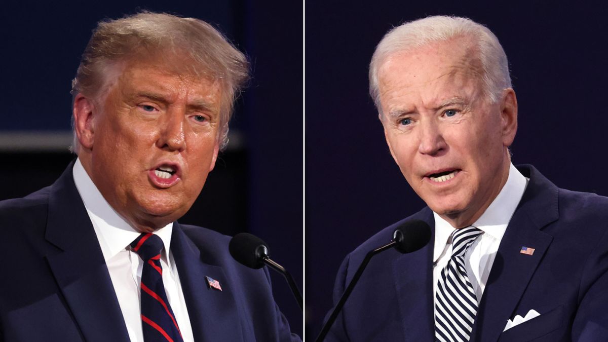 These are the big words associated with Trump and Biden as the 2020  campaign closes - CNNPolitics