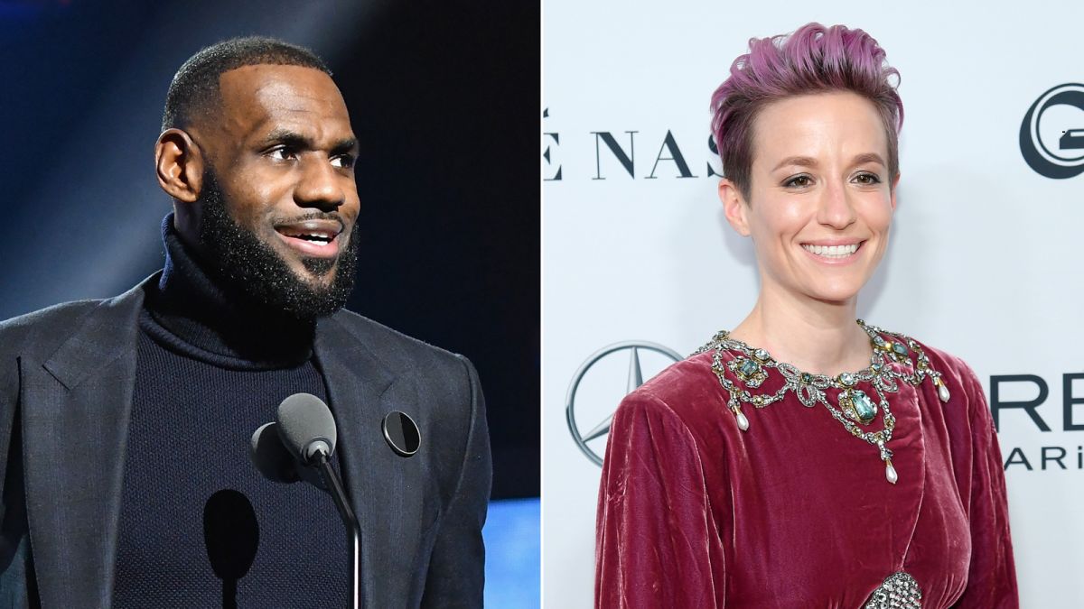 Lebron James And Megan Rapinoe Delight In Joe Biden And Kamala Harris Win Cnn