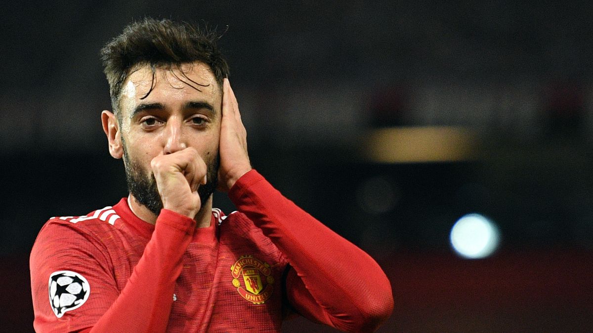 Champions League Bruno Fernandes Scores Stunning Goal In Manchester United Victory Cnn