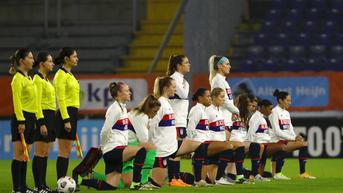 Uswnt Wore Black Lives Matter On Uniforms In Statement To Affirm Human Decency Cnn