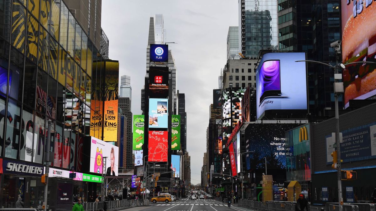 Skuffelse bid indeks Times Square's business leaders weigh in on what's to come in 2021 | CNN  Business