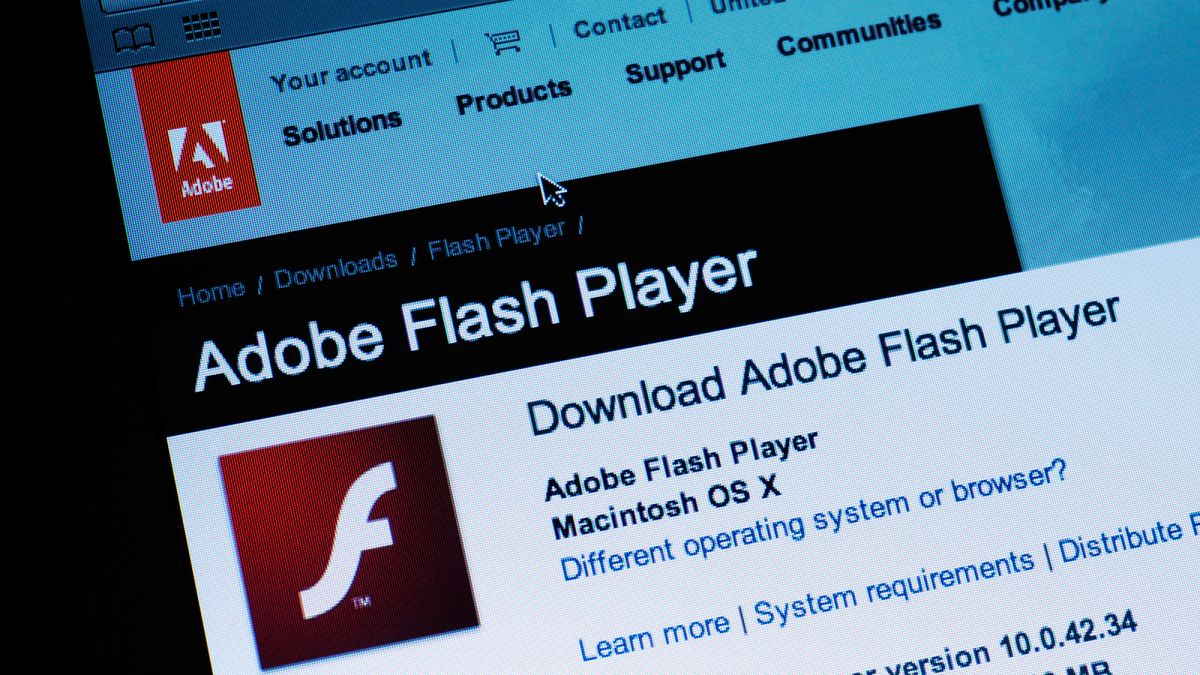 adobe flash player support center
