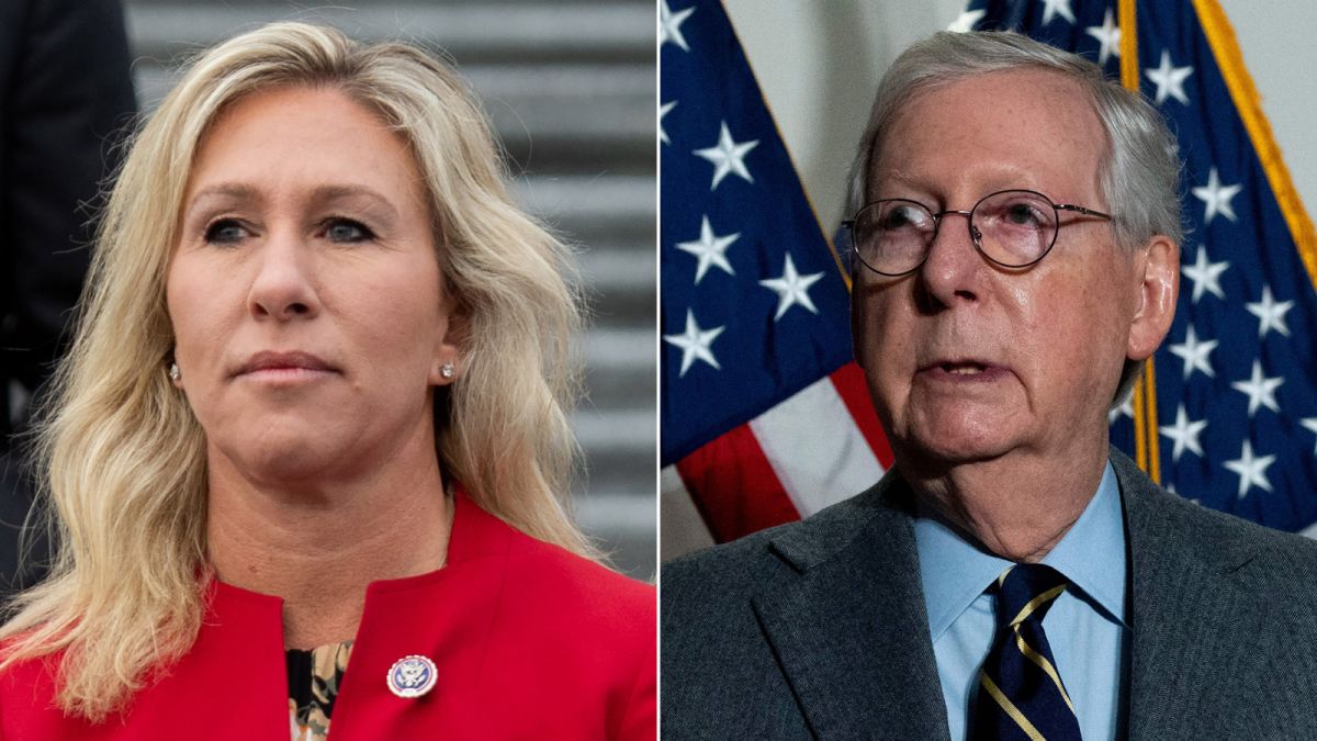 McConnell: Marjorie Taylor Greene's views are a 'cancer' for the GOP | CNN  Politics