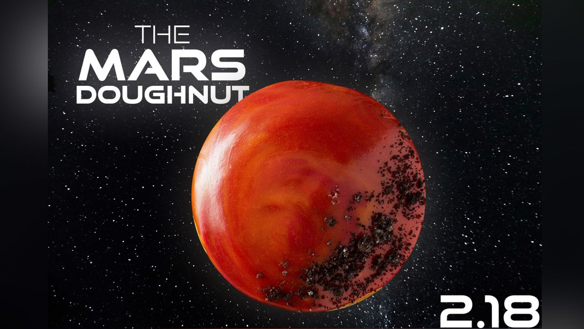 Krispy Kreme is offering a limited-edition Mars doughnut to celebrate  NASA\'s rover landing | CNN