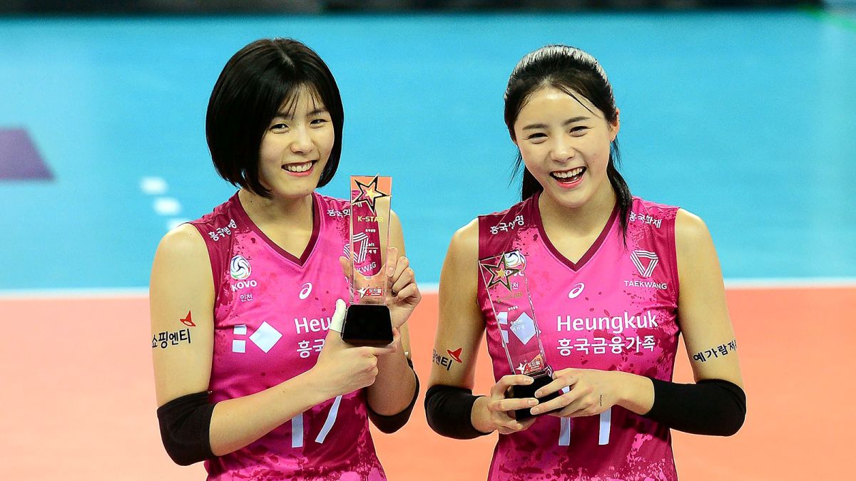 Korean volleyball player female 2021
