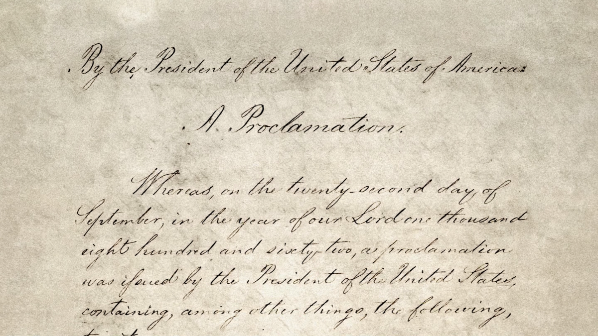 Why The Emancipation Proclamation Is So Misunderstood Cnn Video