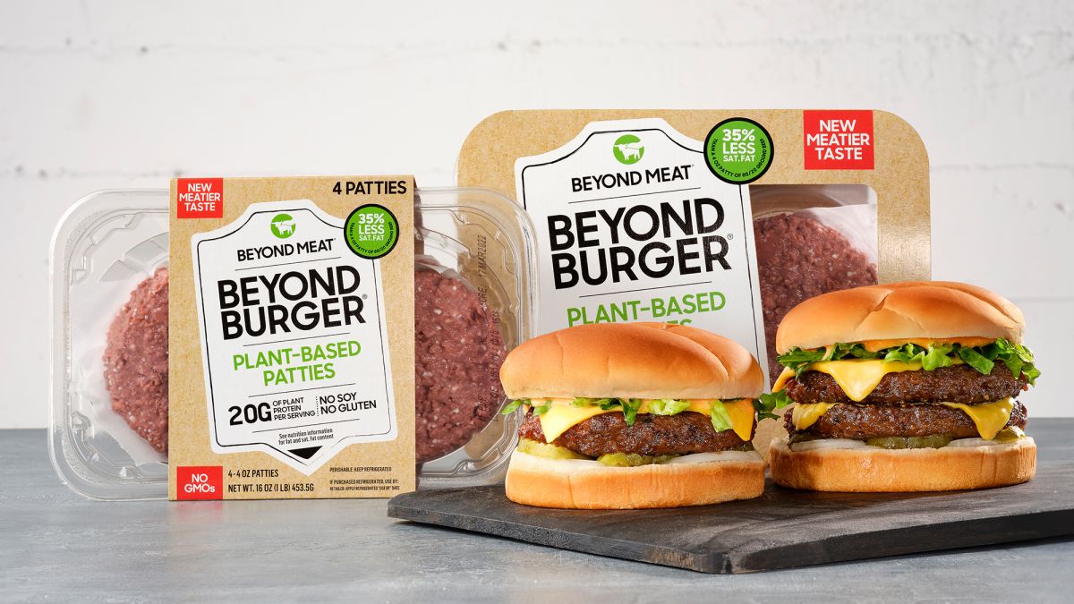 Beyond Meat is launching a new meatless burger it says tastes more