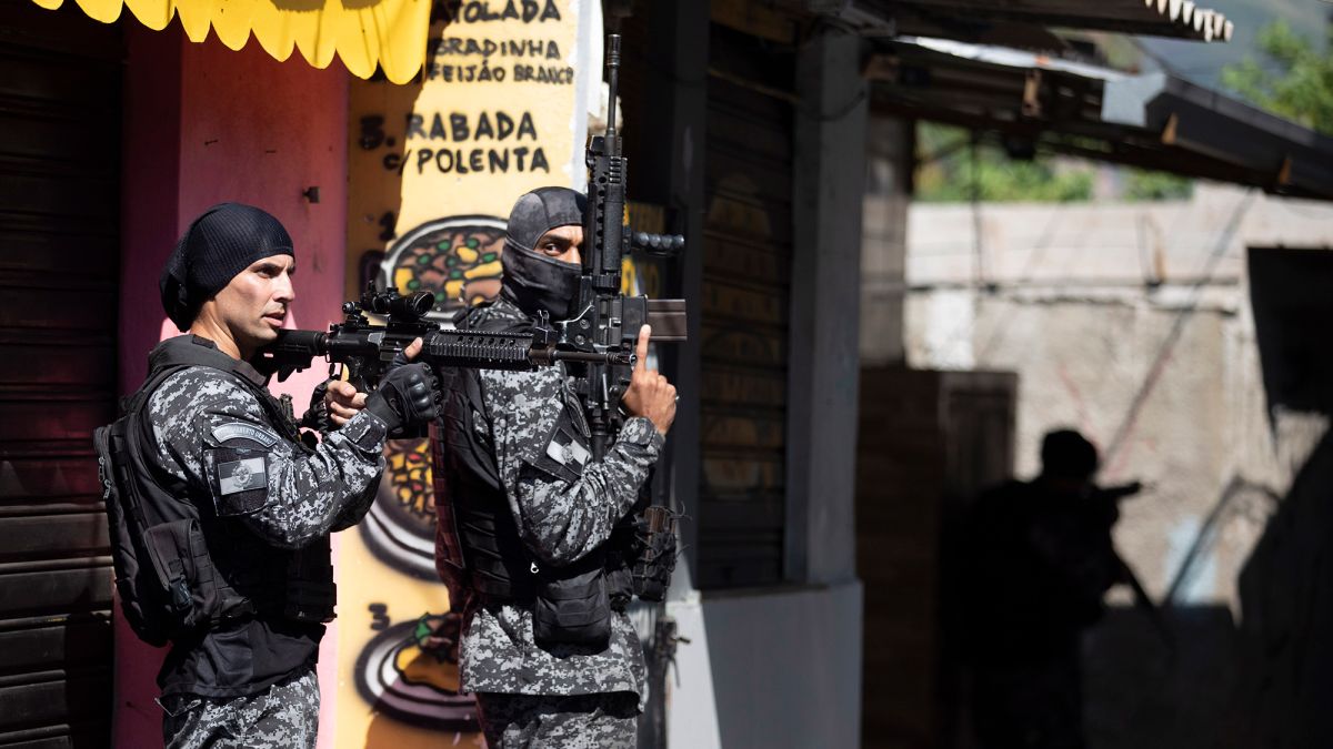 Brazil Drug Raid 25 Killed In Rio De Janeiro Favela Cnn