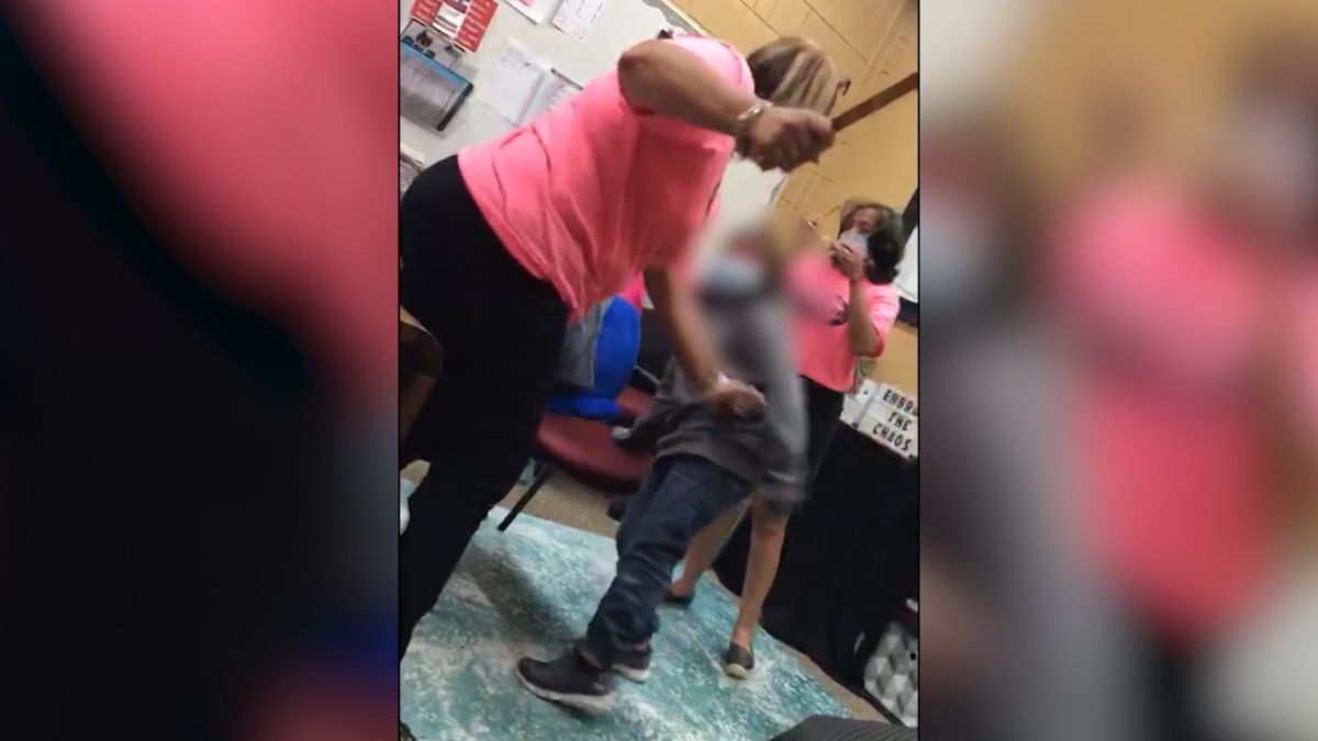 Mother Paddle Spanking - Mother records school employee spanking her daughter with paddle | CNN