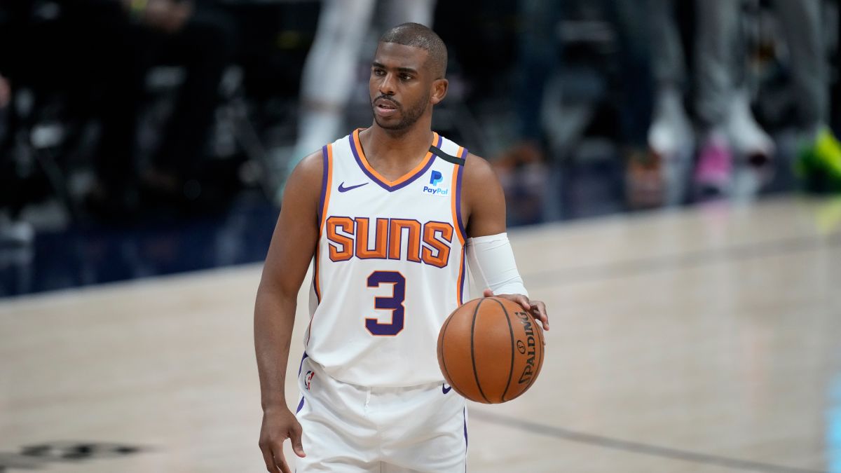 NBA 2021 Phoenix Suns Chris Paul City Edition #3